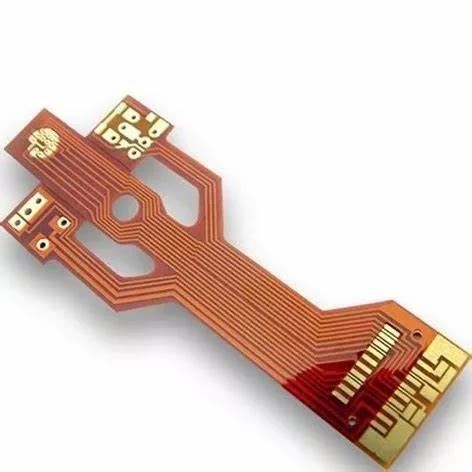 1/2オンス ポリマイド 柔軟PCB 製造板 材料 PI 白 黄色 溶接マスク抵抗