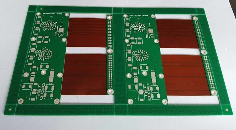 1/2オンス ポリマイド 柔軟PCB 製造板 材料 PI 白 黄色 溶接マスク抵抗