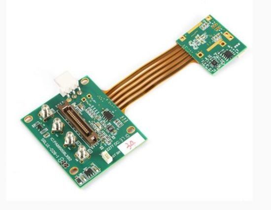 1/2オンス ポリマイド 柔軟PCB 製造板 材料 PI 白 黄色 溶接マスク抵抗