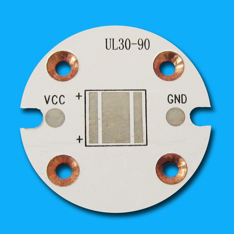 ミニ.ホールサイズ 0.2mm ENIG 自動制御アプリケーションのためのカスタマイズされた金属PCB