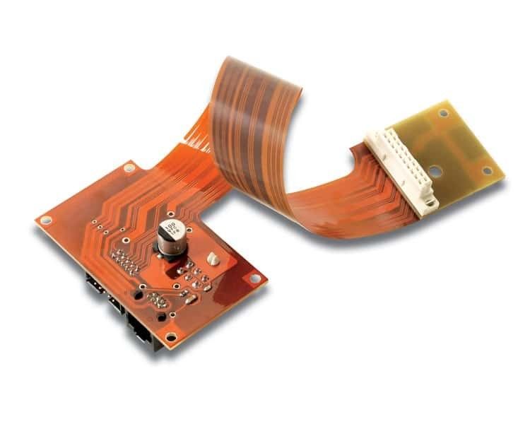 硬柔性PCB裸板 ブラックシルクスクリーン色のEVとインペデンス制御のためのUL認証