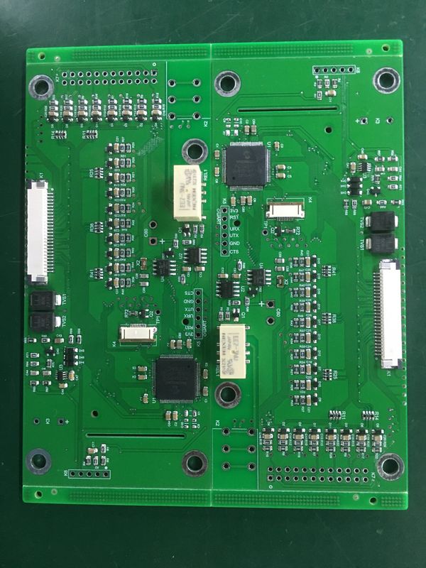 ブラックシークスクリーンRF4 表面マウントPCB組 SMT回路板の生産