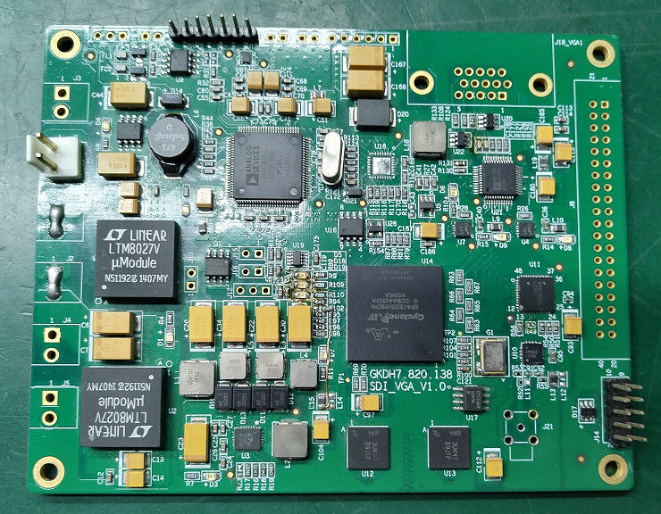 金探知器 ターンキー PCB 組み立て 1200 * 400mm サイズまでボールグリッド組立て