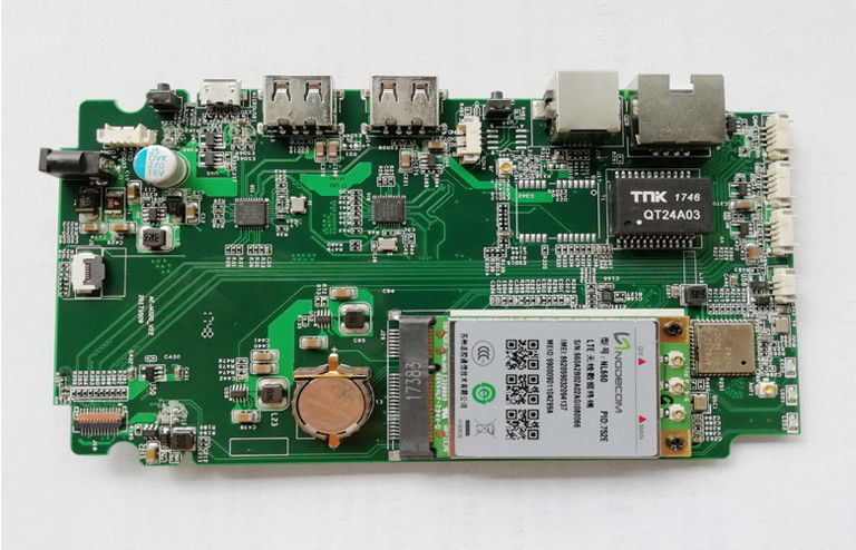 2-20 層 2 面 PCB 組立 新エネルギー PCBA 浸透 シルバー HASL ENIG OSP 6.0mm
