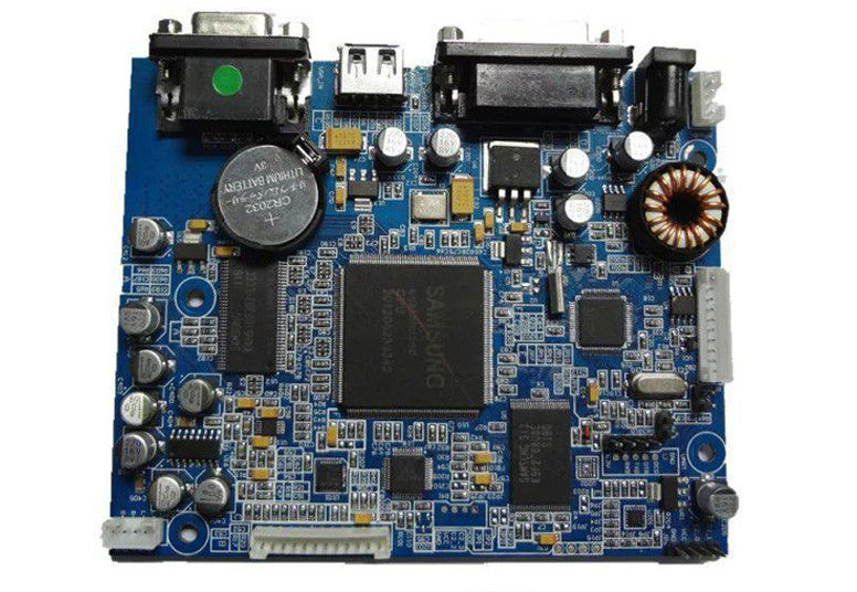プロトタイプ PCBA 浸水チンの1.60mm PCBA ブラックソルダーマスク 医療用PCB バッテリー内蔵