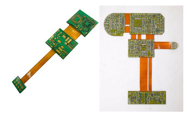 自動車PCBA Bga PCB組 FR-4 ENIG FPC PCB グリーンブルーソルダーマスク 4ml トレース