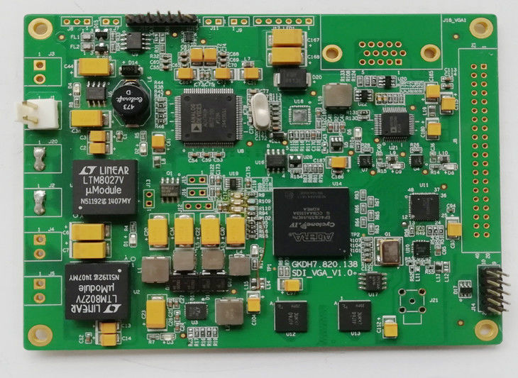 双面PCB組立プロセス HASL ENIG OSP スタンドオフ付き新エネルギー回路板