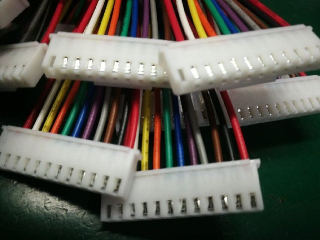 モレックスケーブルハーネス組 PVCジャケット 耐火性1.2mmピッチコネクタ 24AWG