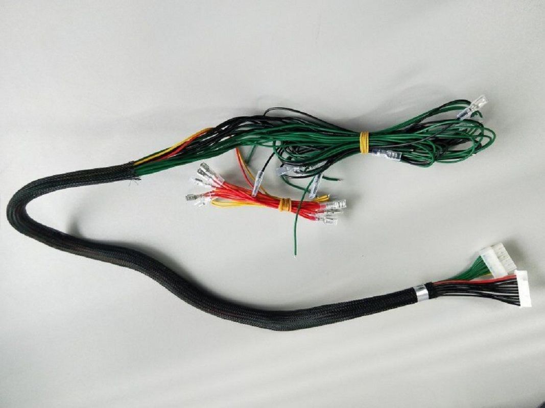 モレックスケーブルハーネス組 PVCジャケット 耐火性1.2mmピッチコネクタ 24AWG
