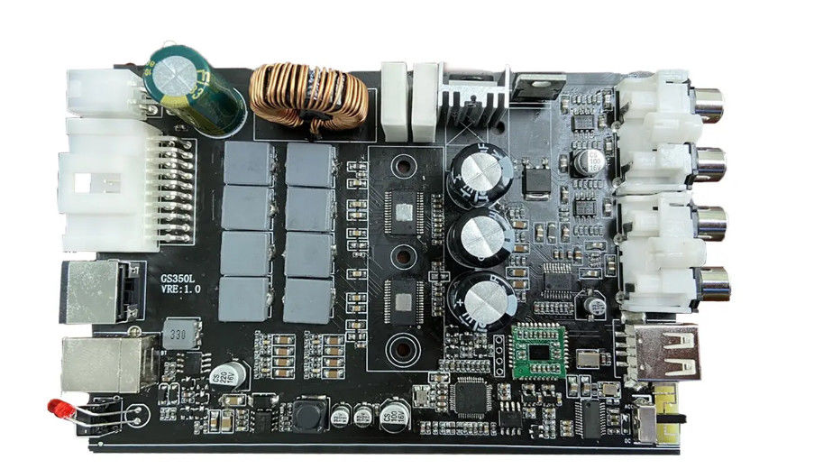電子PCBA回路板 グリーンシルクターンキーPCB組 ENIG 2U浸透金 IPCクラスII/III