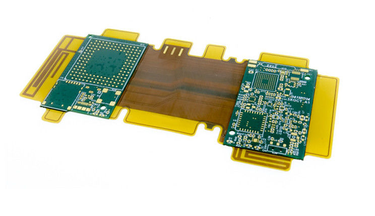 電子PCB組立会社 シルバー 1-30L インペデンス制御 100オム プロセス 硬式フレックスPCBA