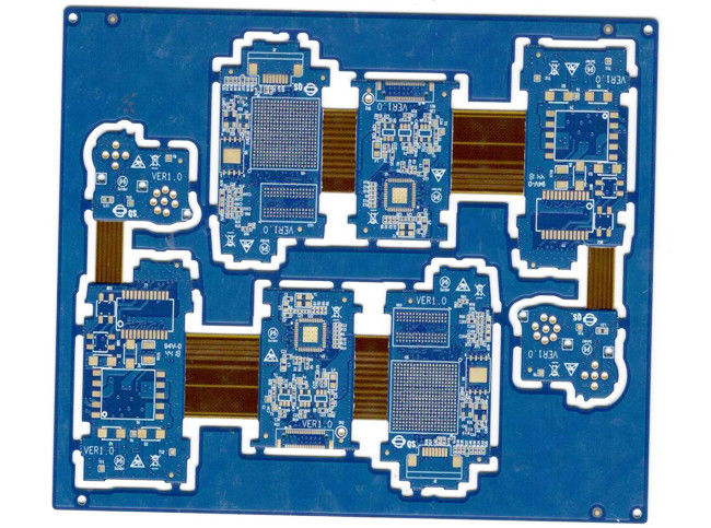 電子PCB組立会社 シルバー 1-30L インペデンス制御 100オム プロセス 硬式フレックスPCBA