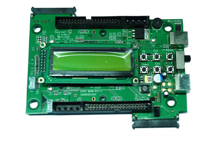 Green Solder Mask PCB Prototype Fabrication Service Featuring PTFE Materials Ideal for Precision Electronic Applications