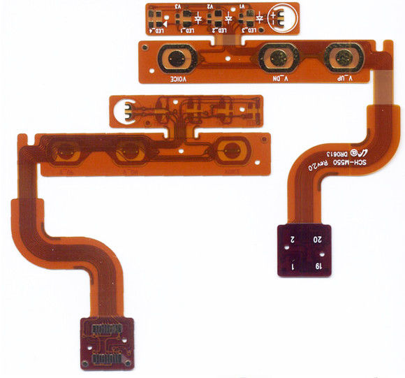 FPC組成 1-12 層 ENIG 表面隔熱フィルム 0.05mm 銅 35um FPC