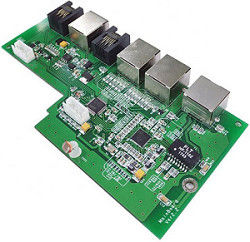 信頼性 自動車産業 PCB 組立 LW/LS ミニ 0.05mm とグリーンソルダーマスク