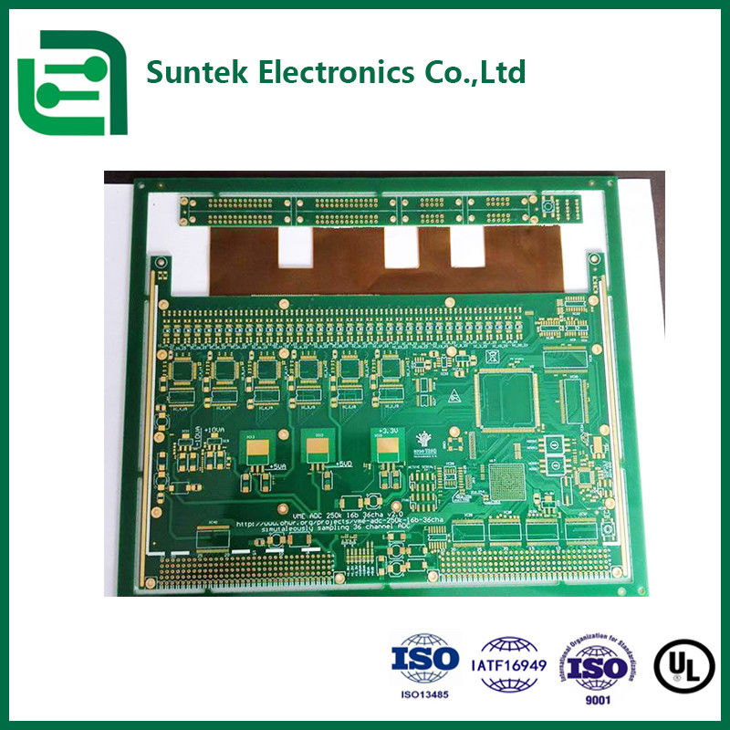 マックスレイヤ 38L 1.6mm 厚さ 1OZ 銅 8L レイヤとGetek ベース素材のカスタム PCB ボード