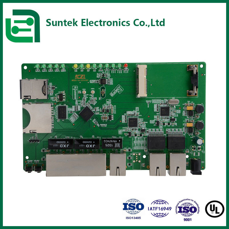 多層 FR4 ENIG プロトタイプ PCB 組み立て 自動 PCB 鉛フリー HASL UL