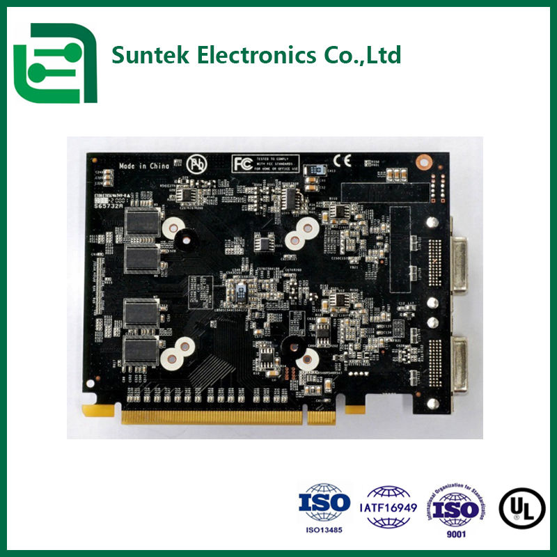 中国とカンボジア SMT PCB組立製造 透孔技術と混合技術オプション HASL UL