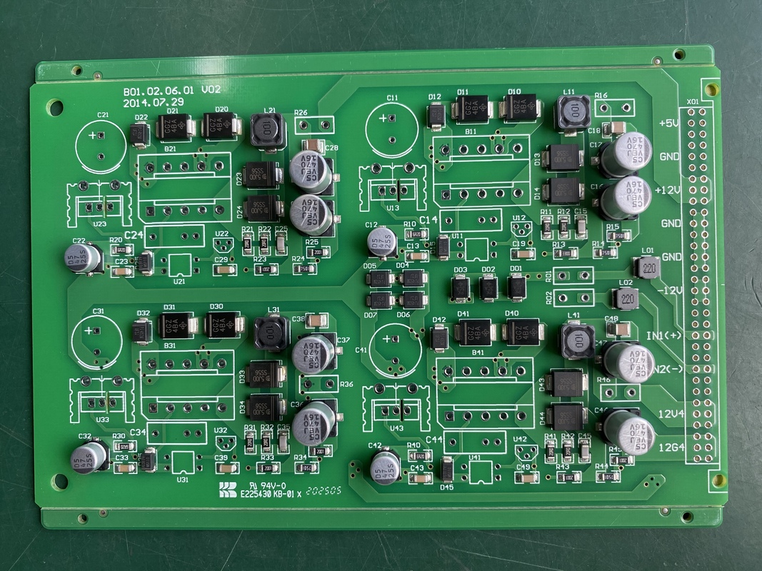 LGA EMS PCBA レーザー穴埋め加工による耐久性 1200x400mm 回路基板アセンブリプロセス