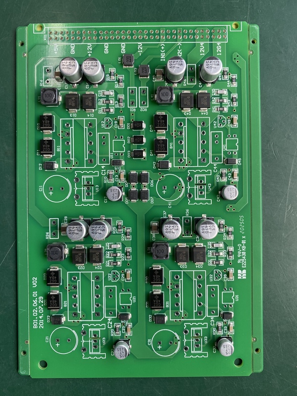 LGA EMS PCBA レーザー穴埋め加工による耐久性 1200x400mm 回路基板アセンブリプロセス