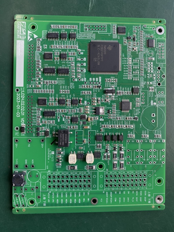 ホワイトソルダーマスク パワープロテクション PCB組 1.6mm 厚さとRohs認証