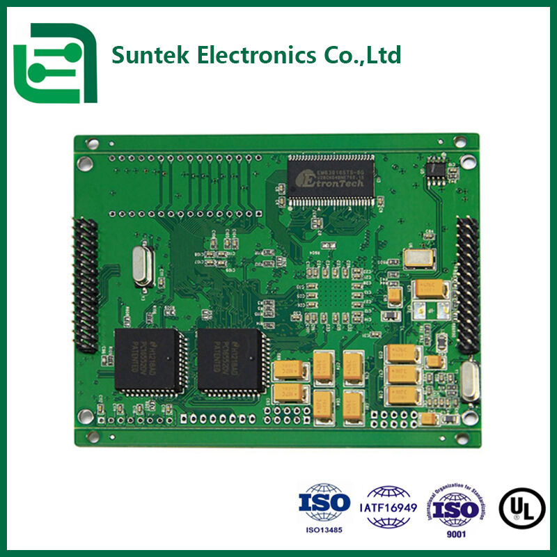 RoHS Compliant EMS PCBA and PCB Assembly with 1L-32L Layers and FR4 Material