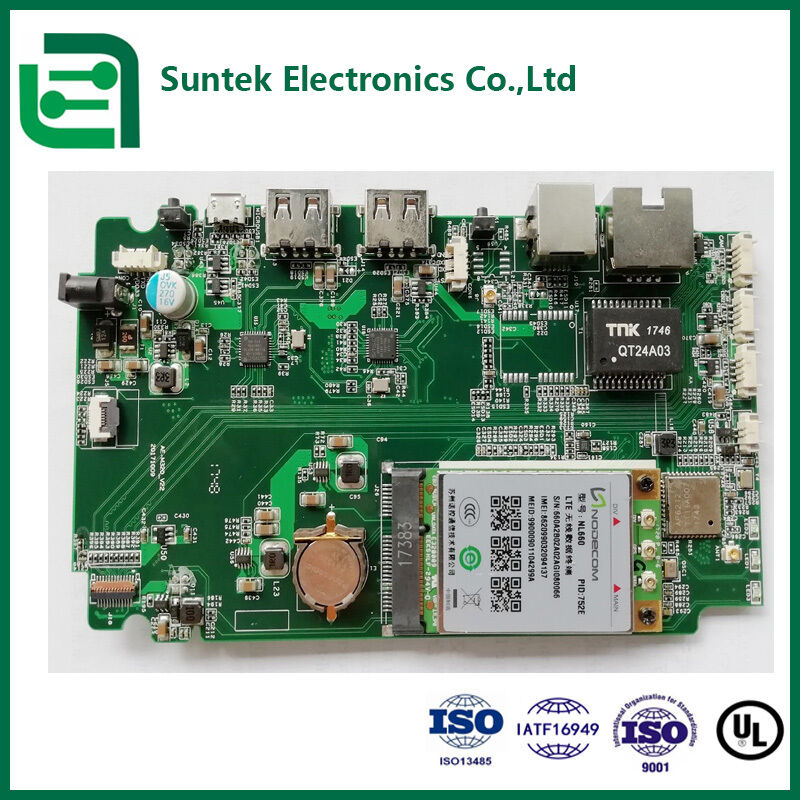 ISO13485 ISO9001 認定 1L-32L 層 高密度 SMT PCB 組立 医療および産業用アプリケーション