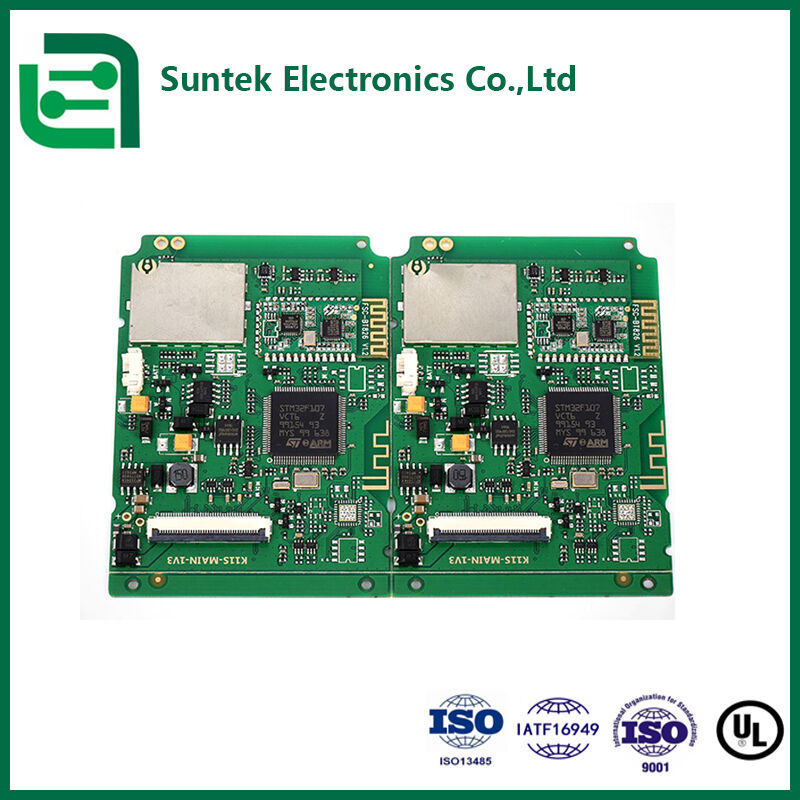 多層金属コアSMT PCB製造 UL ROHS ISO9001 認証 4 層 FR4 板 産業自動化