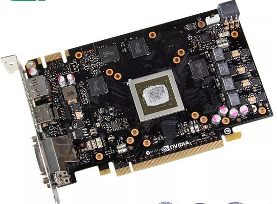 自動車PCBA Bga PCB組 FR-4 ENIG FPC PCB グリーンブルーソルダーマスク 4ml トレース