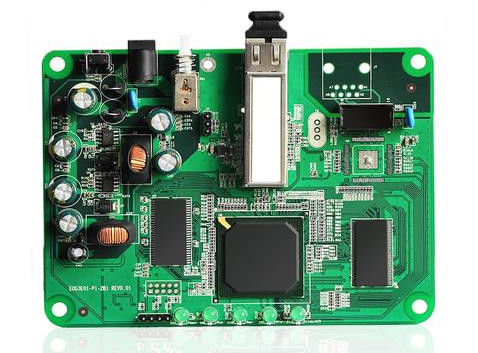 ワンストップサービスPCB組立契約メーカー ENIG 2U と緑のシルク