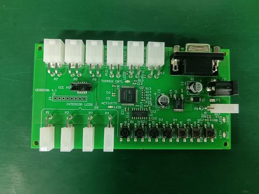 ロジャース・リードフリー HASL 電力保護 FR4 PCB 組立 0.5-10 OZ 銅 厚さ 0.4mm-5mm