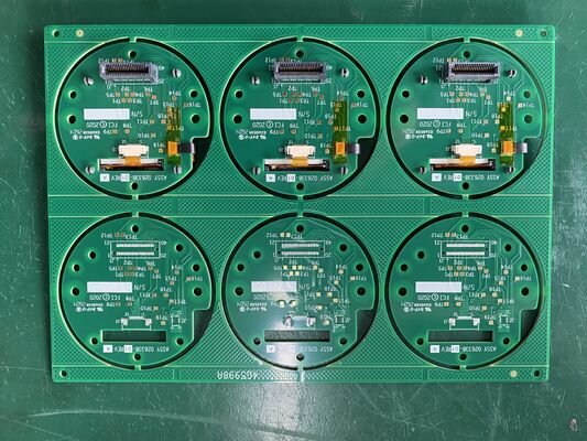 青い溶接マスク EMS PCBA阻力制御 最適な電気特性と安定性